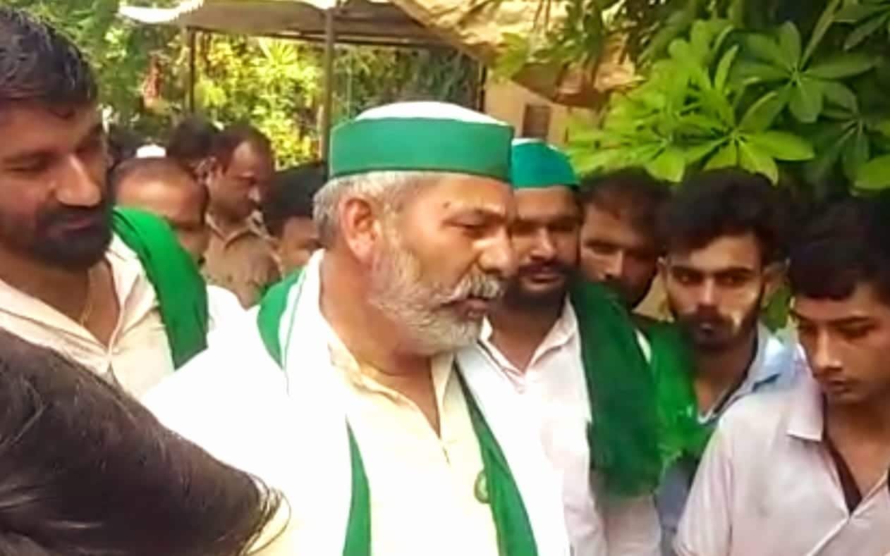 ओवेशी भारतीय जनता पार्टी के चचाजान है - राकेश टिकैत