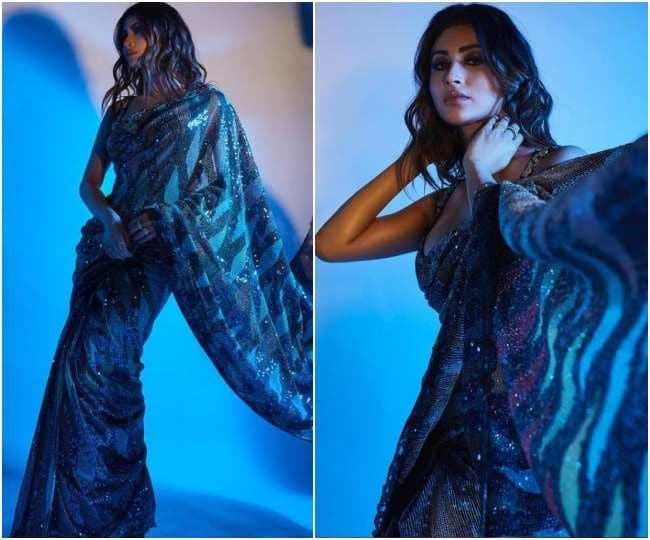 ट्रास्पेरेंट साड़ी में Mouni Roy की खूबसूरत अदाएं, दिल को कर जाएँगी दीवाना