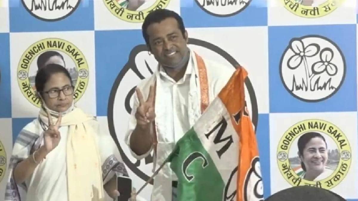ममता की छाँव में आए लिएंडर पेस ,थामा बड़ी बहन का हाथ।