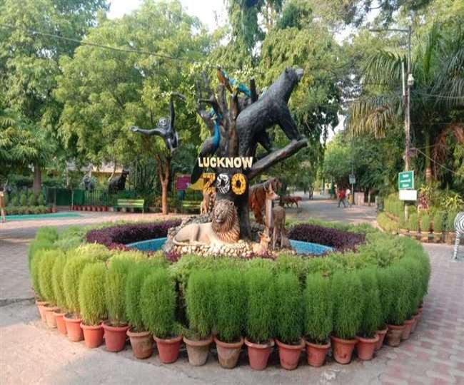 लखनऊ चिड़ियाघर की डायमंड जुबली समारोह की तैयारी , सौ के पार चिड़ियाघर ।