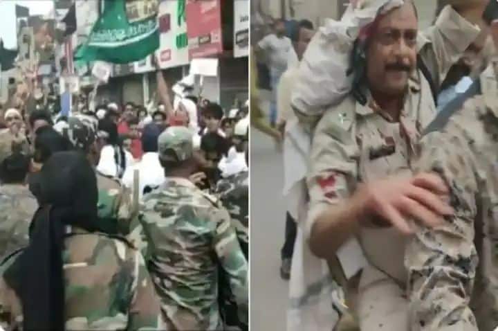 रांची में नमाज के बाद हुई पत्थरबाजी के बीच जवान घायल, लगाया कर्फ्यू
