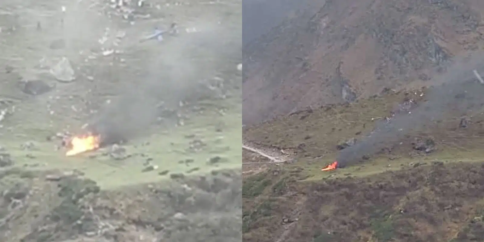 Kedarnath helicopter crash - केदारनाथ में बड़ा हादसा, हेलिकॉप्टर क्रैश में 7 लोगों की दर्दनाक मौत