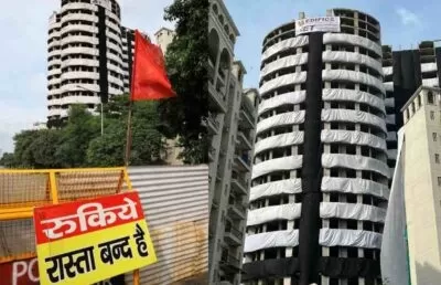 नोएडा के ट्विन टॉवरों को विस्फोटकों से उड़ाने की तैयारी पूरी, ऐसी गिराई जाएंगी इमारतें