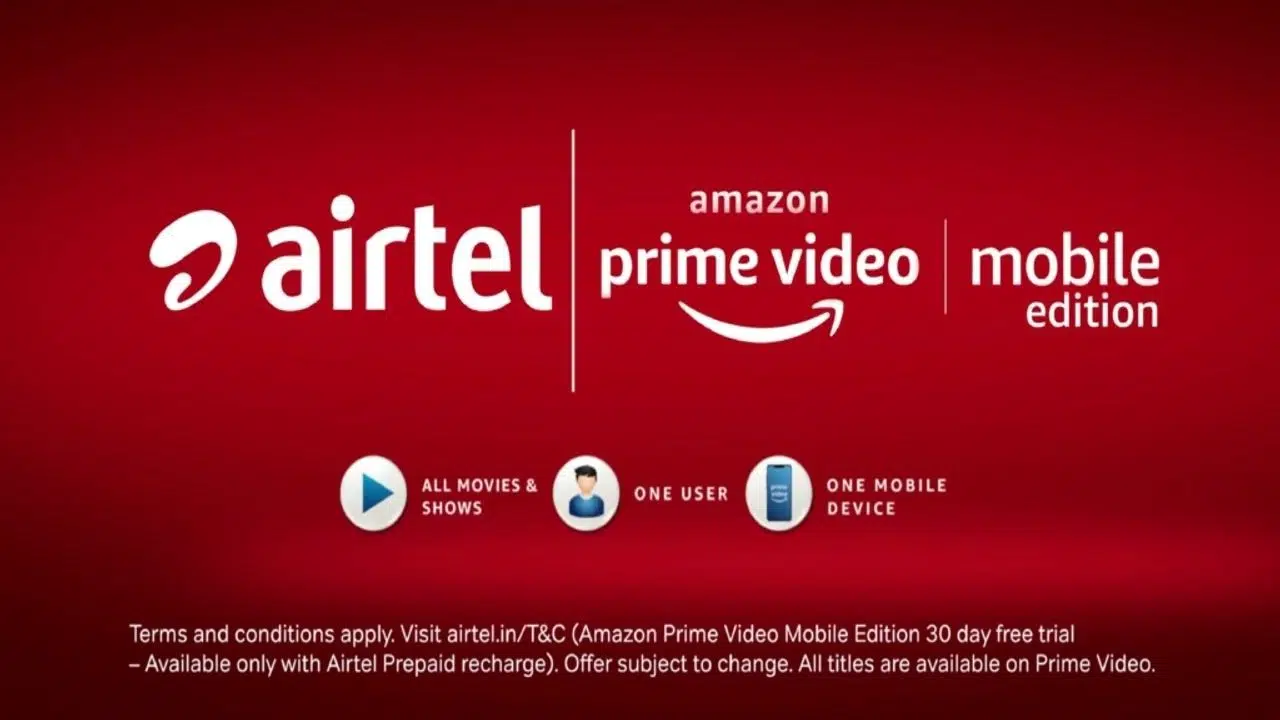 Airtel का 3GB वाला दमदार प्लान Amazon Prime Membership के साथ, जाने कीमत ..