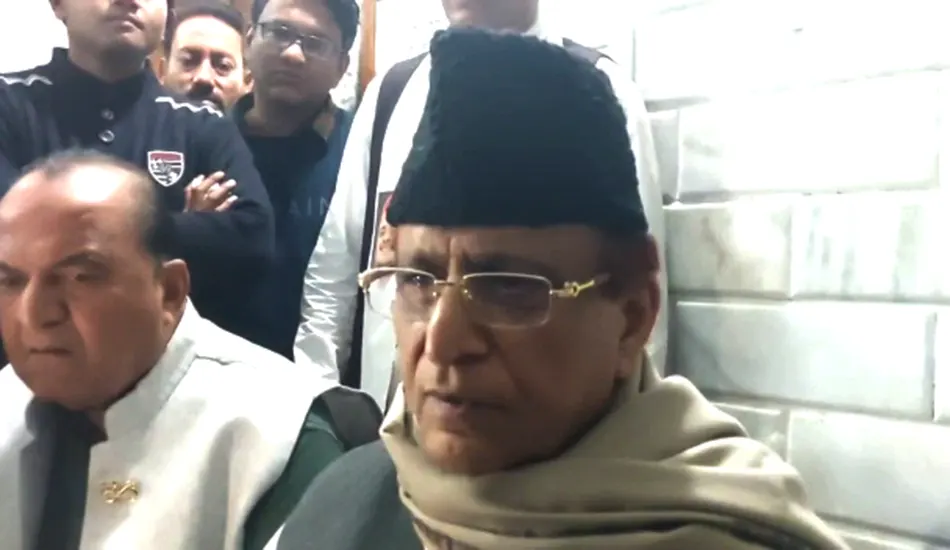 Rampur by poll - आजम खान ने मीडिया को बताया अपने दिल का दर्द 