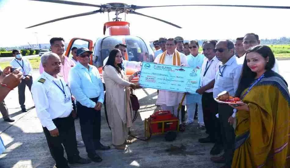 अच्छी खबर: देहरादून- अल्मोड़ा- पिथौरागढ़ हैली सेवा का CM धामी ने किया शुभारंभ