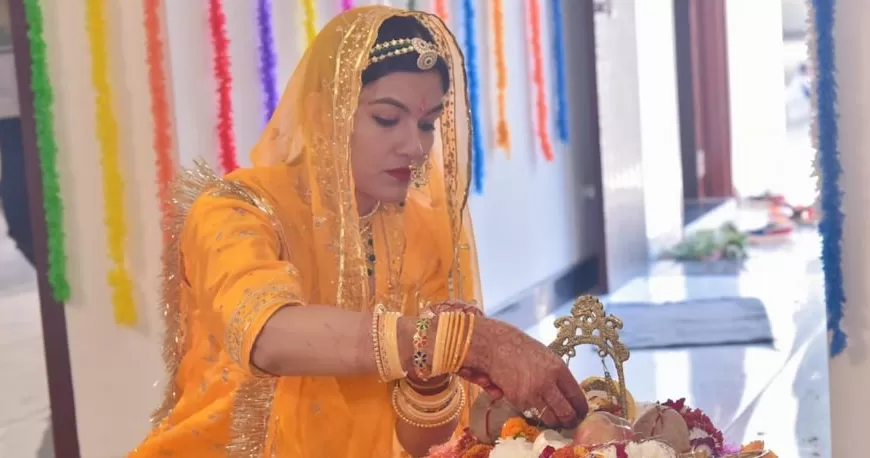 राजस्थान की MA पास पूजा ने की भगवान विष्णु से शादी, 300 बाराती सहित पूरे रस्म-रिवाज भी हुए