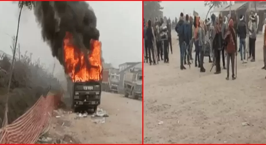 बिहार के बक्सर में पुलिस और किसानों के बीच मारपीट, 85 दिन से चल रहा विरोध प्रदर्शन