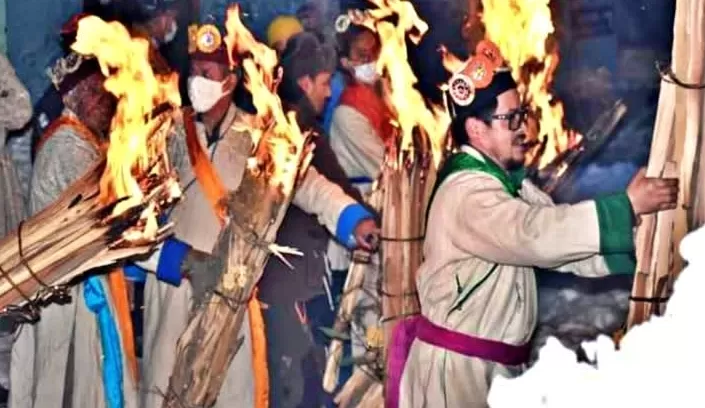 हिमाचल प्रदेश के लाहौल स्पीति में आजकल दिवाली जैसी रौनक, मनाया जा रहा हालड़ा