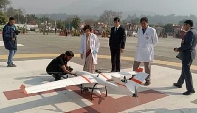 ऋषिकेश एम्स ने ड्रोन से दवा भेजने का किया सफल ट्रायल, वीडियो सोशल मीडिया में हो रहा वायरल
