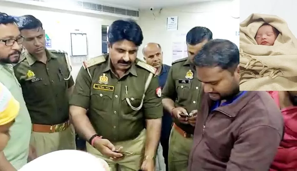 कूड़े के ढेर पर बैग मे बंद मिली दो दिन की मासूम 