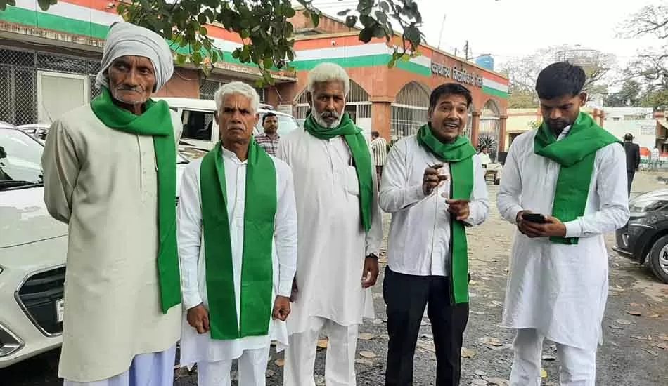 किसानों की समस्या के समाधान के लिए भाकियू चढूनी ने किया प्रदर्शन 