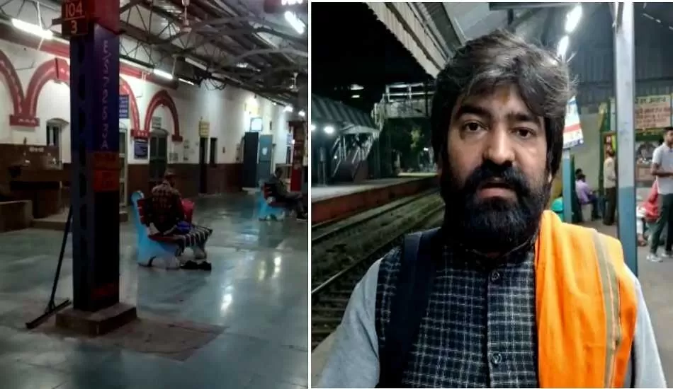  रेलवे प्लेटफॉर्म पर नमाज का वीडियो वायरल, हिंदू संगठन का विरोध