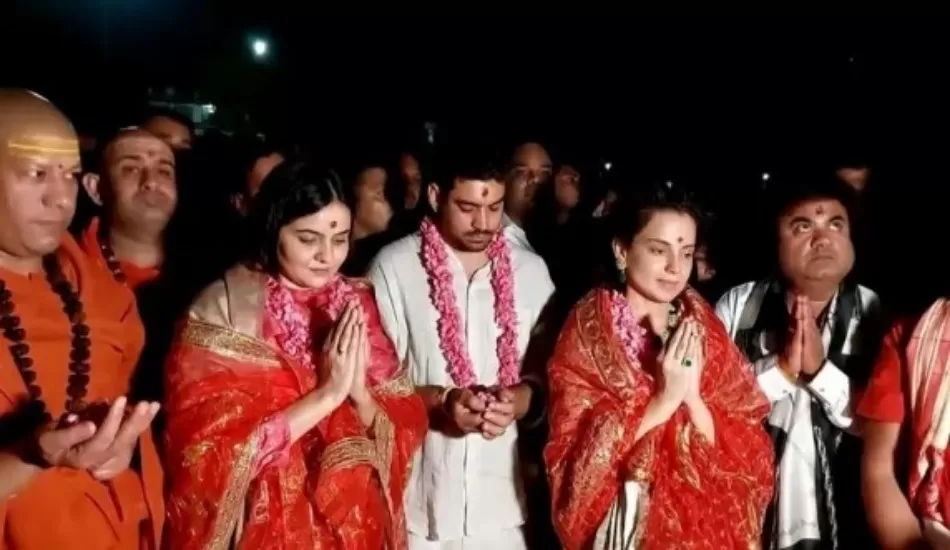 हरिद्वार पहुंची कंगना रणौत, गंगा आरती में हुई शामिल, लोकसभा चुनावों के रिजल्ट को लेकर कहा ये