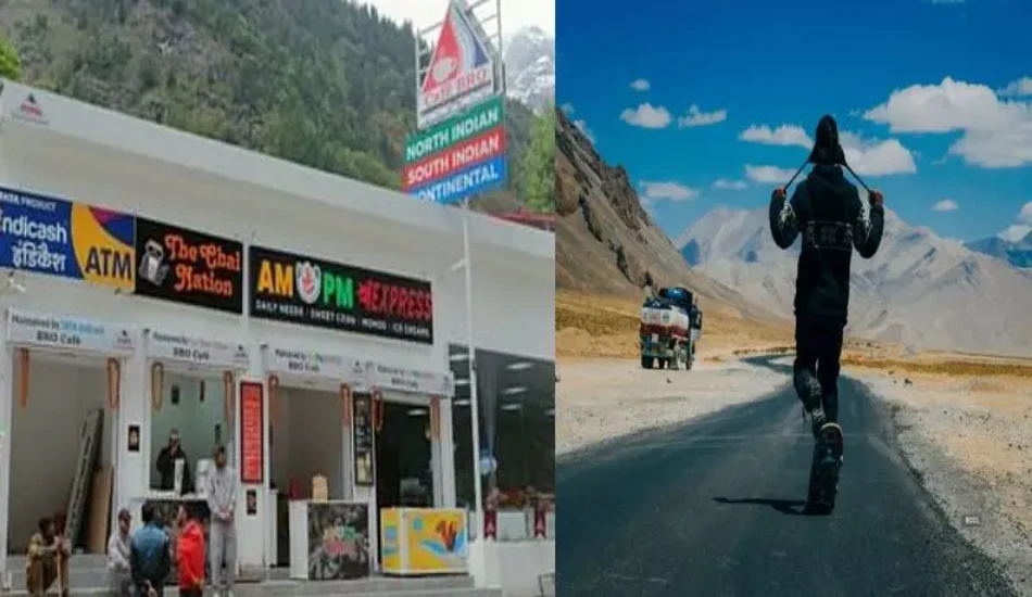 BRO ने उत्तराखंड में खोला अपना पहला कैफे, चारधाम यात्रियों को मिलेगी सुविधाएं