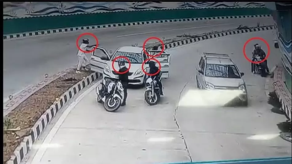 दिल्ली के प्रगति मैदान टनल में बंदूक के दम पर डिलीवरी एजेंट से लूट