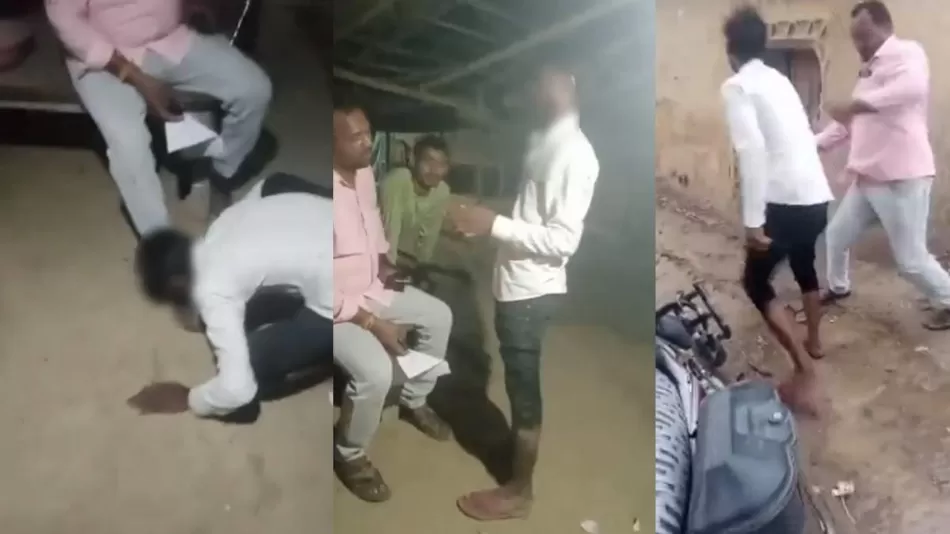 इंसानियत हुई शर्मसार, यूपी में लाइनमैन ने युवक को पीटा फिर अपने जूते पर थूक चटाया,मचा हड़कंप
