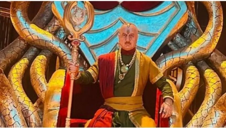अभिनेता अनुपम खेर ने की अपनी 539वीं फिल्म की घोषणा, सोशल मीडिया पर मजेदार पोस्टर किया जारी