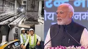 पीएम मोदी ने किया अंडरवाटर मेट्रो का उद्धाटन