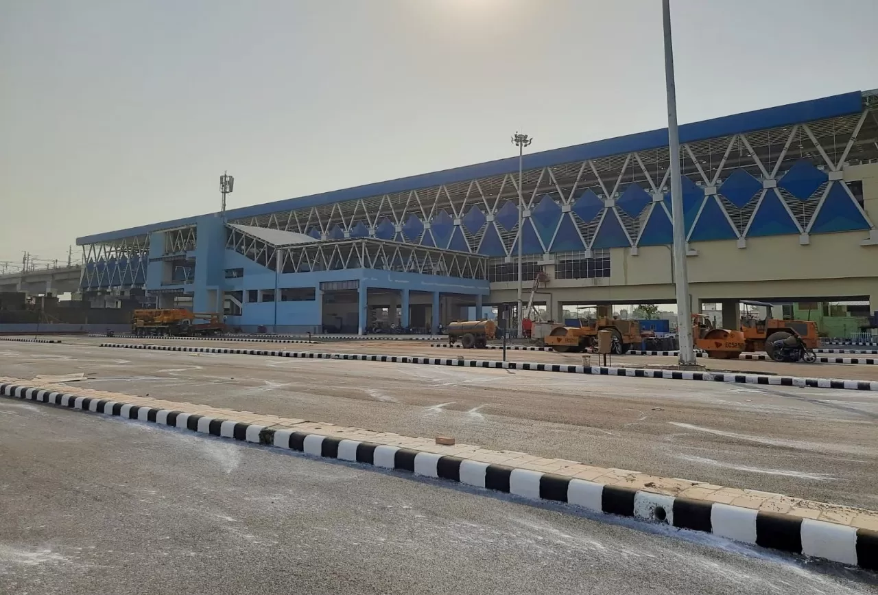 RRTS Corridor : मेरठ साउथ स्टेशन पर बनी सबसे बड़ी पार्किंग