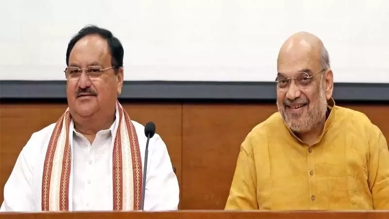BJP Meeting : नई सरकार को लेकर नड्डा के घर बीजेपी नेताओं की बैठक