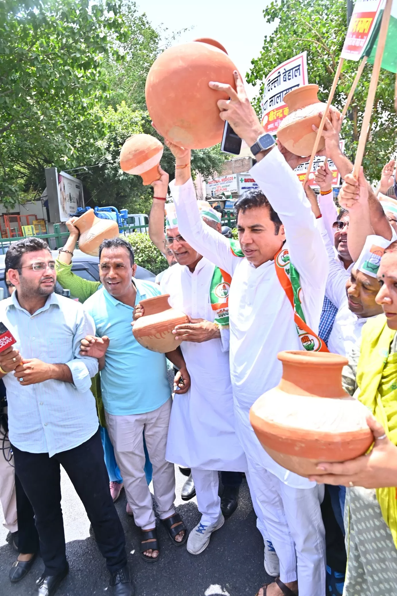 Delhi Water Crisis: जल संकट को लेकर कांग्रेस का 