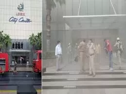 Noida : नोएडा के लॉजिक्स मॉल में भीषण आग, मचा हड़कंप
