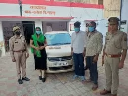 Saharanpur: टैक्सी चालक को लूटने वाले पति-पत्नी समेत तीन दबोचे गए