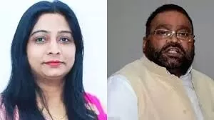 Action: पूर्व मंत्री स्वामी प्रसाद मौर्य व उनकी बेटी संघमित्रा मौर्य फरार घोषित