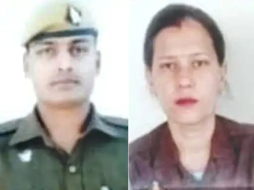 Muzaffarnagar: भीषण हादसे में सिपाही पति-पत्नी की मौत