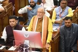 UP Budget 2025 : विधानसभा में योगी सरकार ने पेश किया बजट 
