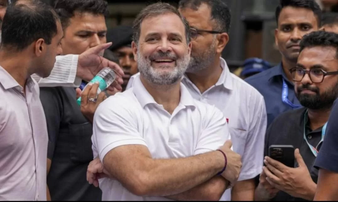 राहुल गांधी ने 