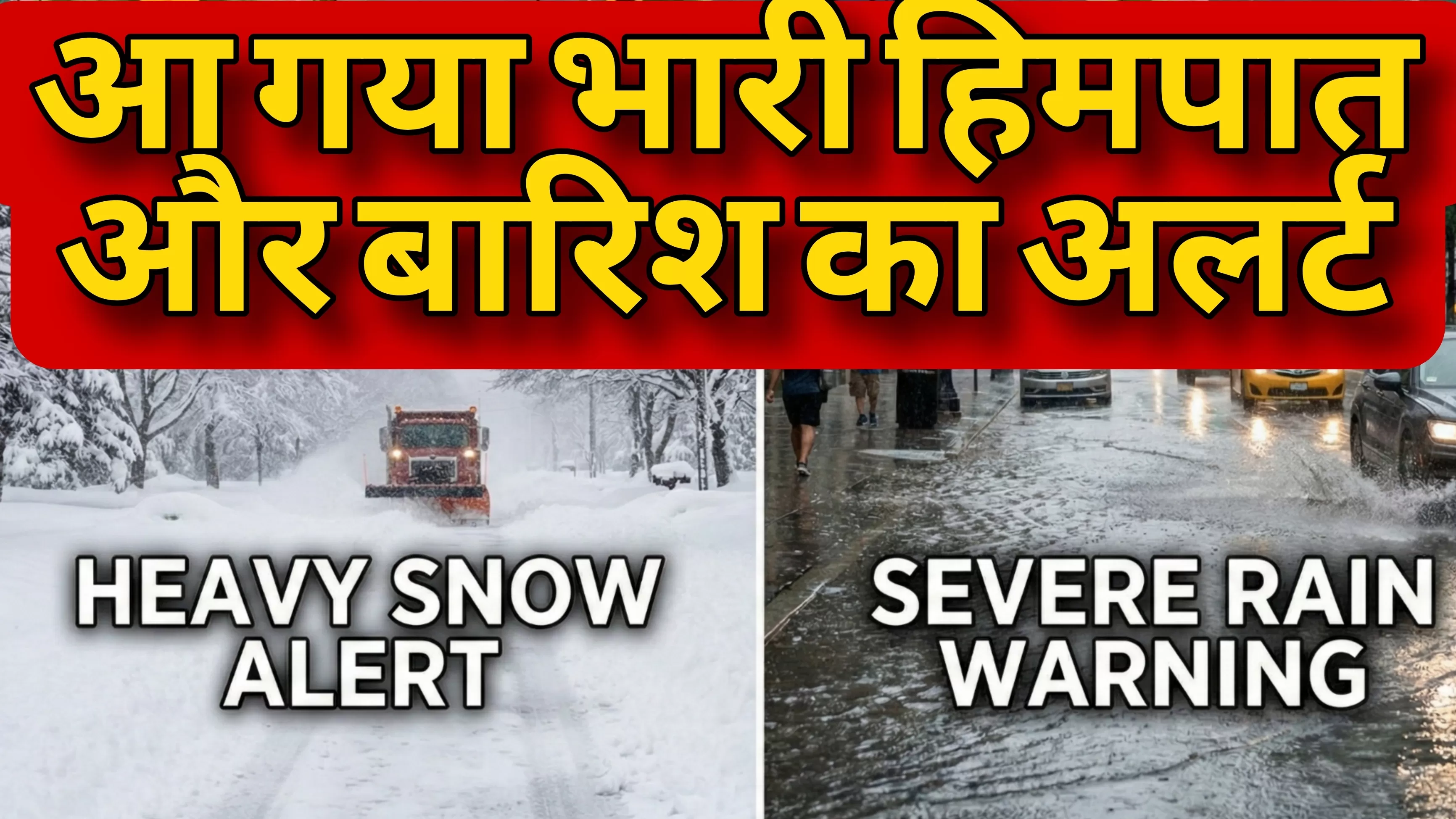 भारत में मौसम का बड़ा अपडेट: कोहरा, बारिश और पहाड़ों में बर्फबारी का अलर्ट