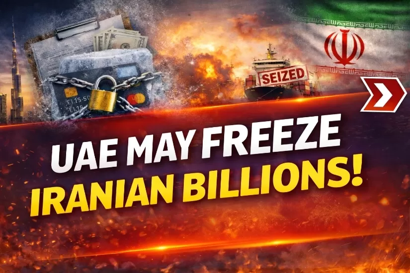 यूएई में ईरान की अरबों डॉलर की संपत्ति फ्रीज करने की तैयारी, IRGC से जुड़े खातों पर भी नजर
