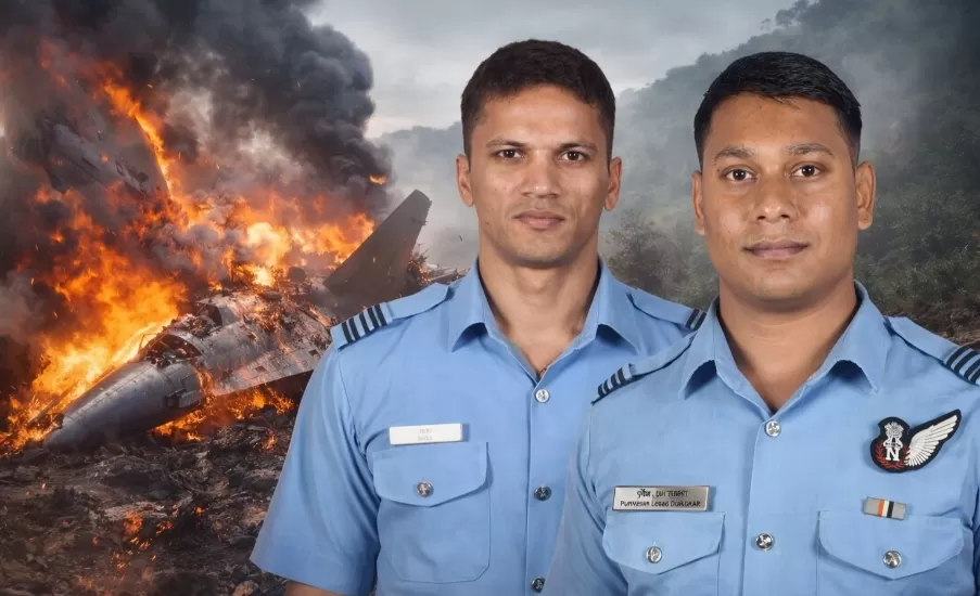 असम में IAF का Su-30MKI क्रैश, ट्रेनिंग मिशन के दौरान दो पायलटों की मौत
