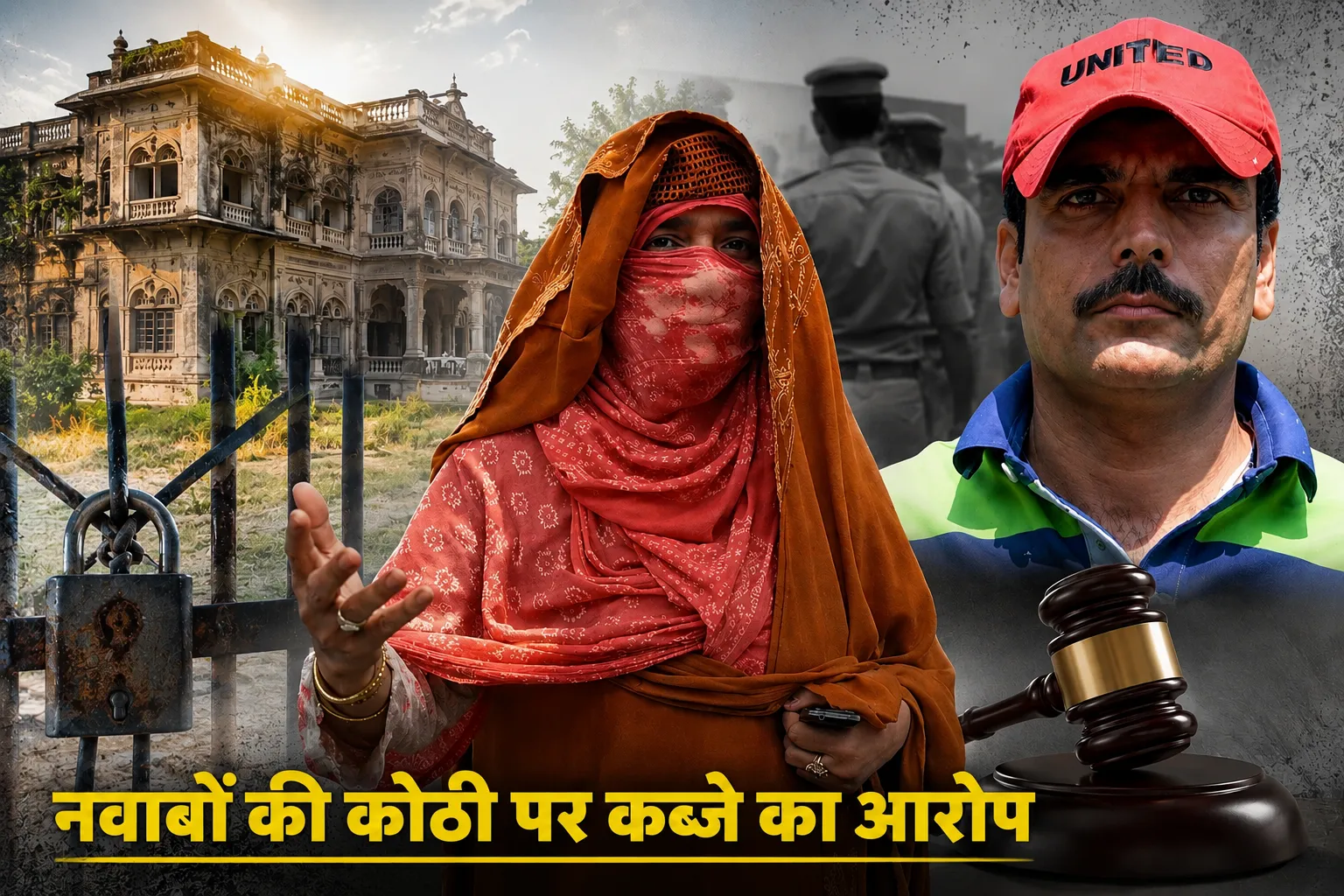 मेरठ में नवाबों की कोठी पर कब्जे का आरोप, उधम सिंह गैंग से जुड़े लोगों पर केयरटेकर ने लगाए गंभीर आरोप