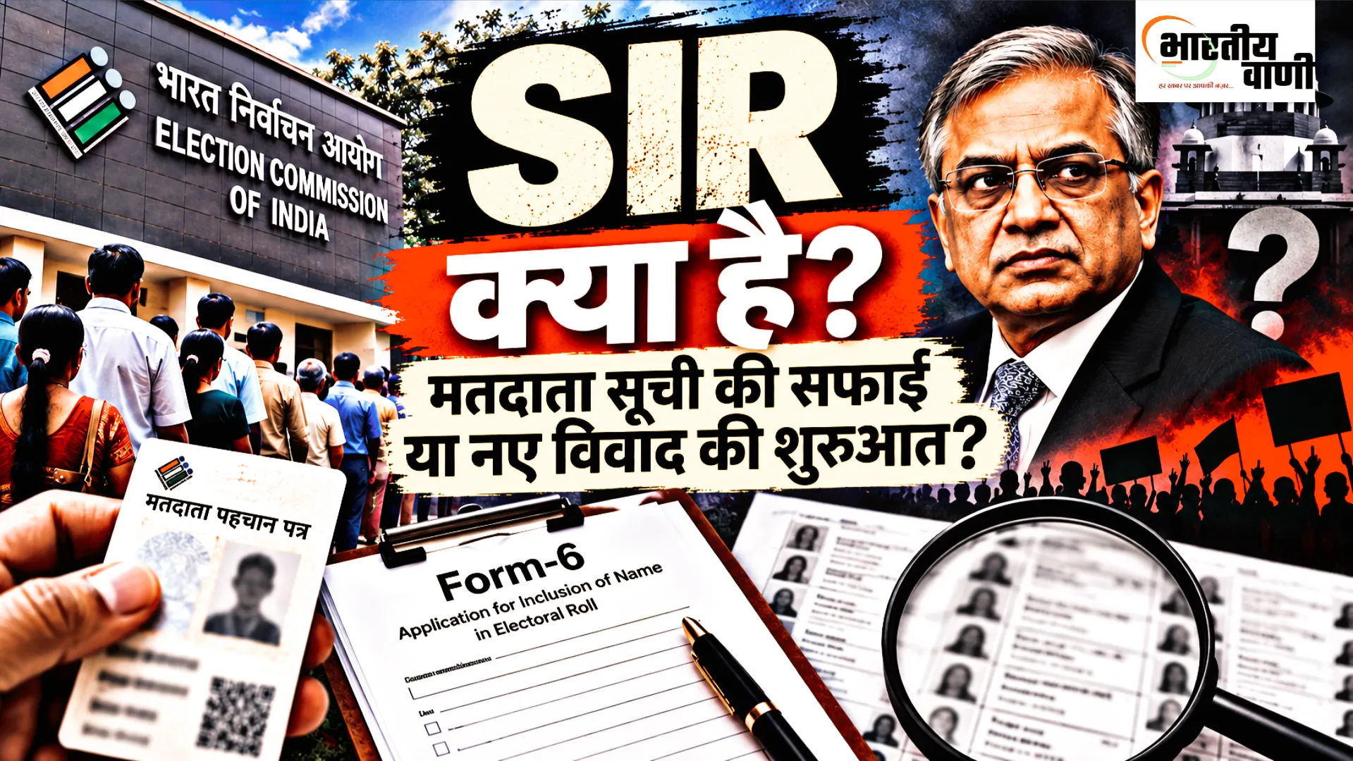 SIR क्या है? Form-6 विवाद और ज्ञानेश कुमार पर उठे सवालों की पूरी जानकारी